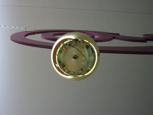 In this picture we can see something present here, on the left side there is a chain, in the...