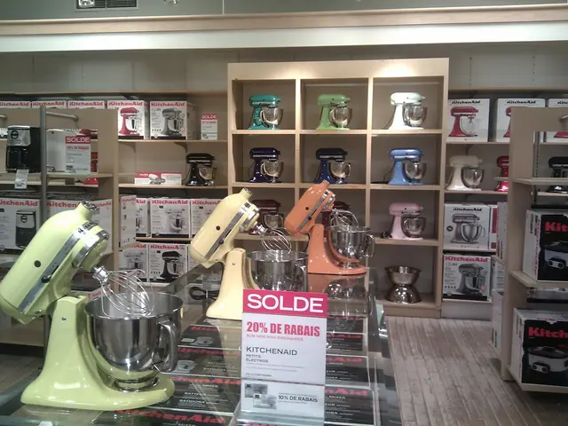 In this image, we can see blending machines on the glass surface. Here there is a board. Background...