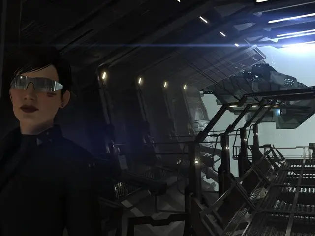 This is an animation and here we can see a person wearing glasses and in the background, there is a...