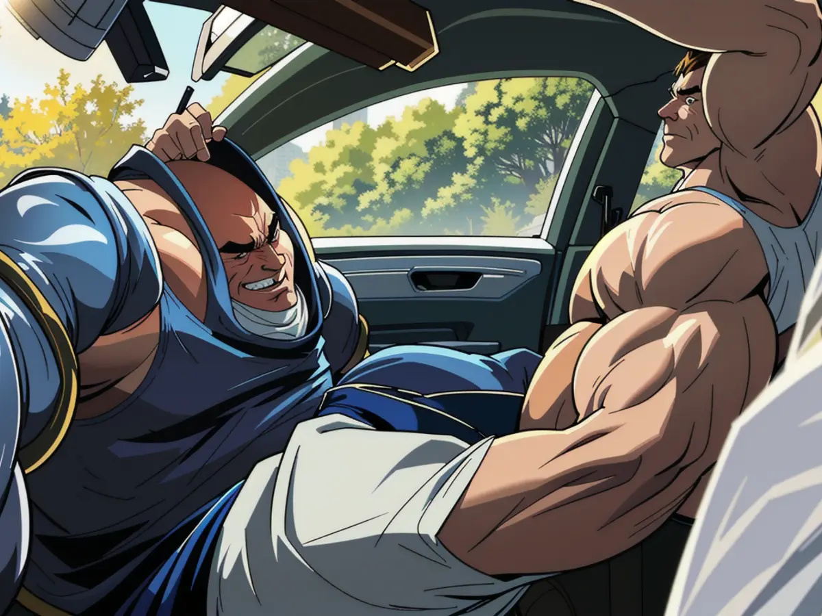 Depiction of Alleged Arrest of Prominent Political Figure to Face Criminal Charges Abandoned Electric Vehicles from a Tesla competitor, now defunct, line a public street following the company's liquidation last year.